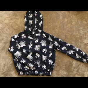 Forever21 Floral Windbreaker